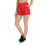 Dragon Apparel Women's Athletic Shorts - Red