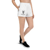 Dragon Apparel Women's Athletic Shorts - White