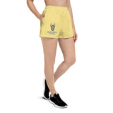 Dragon Apparel Women's Athletic Shorts - Yellow